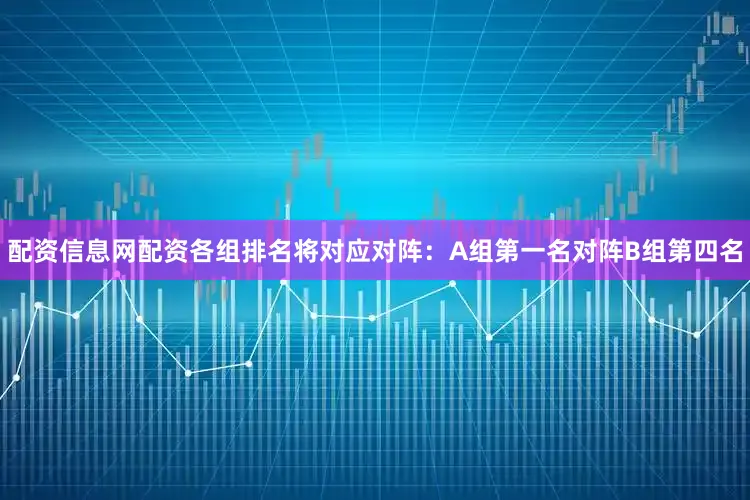 配资信息网配资各组排名将对应对阵：A组第一名对阵B组第四名